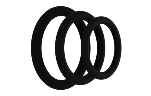 Tri-Pack Siliconen Cockring Set – Comfort & Veiligheid
