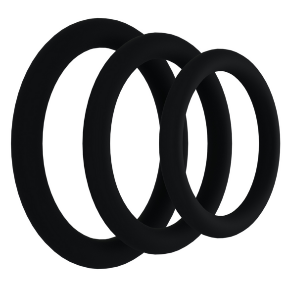Tri-Pack Siliconen Cockring Set – Comfort & Veiligheid