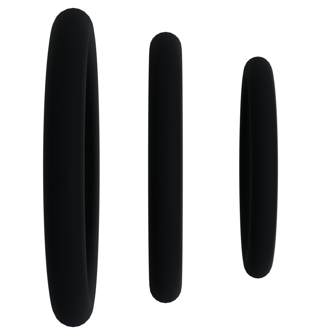 Tri-Pack Siliconen Cockring Set – Comfort & Veiligheid