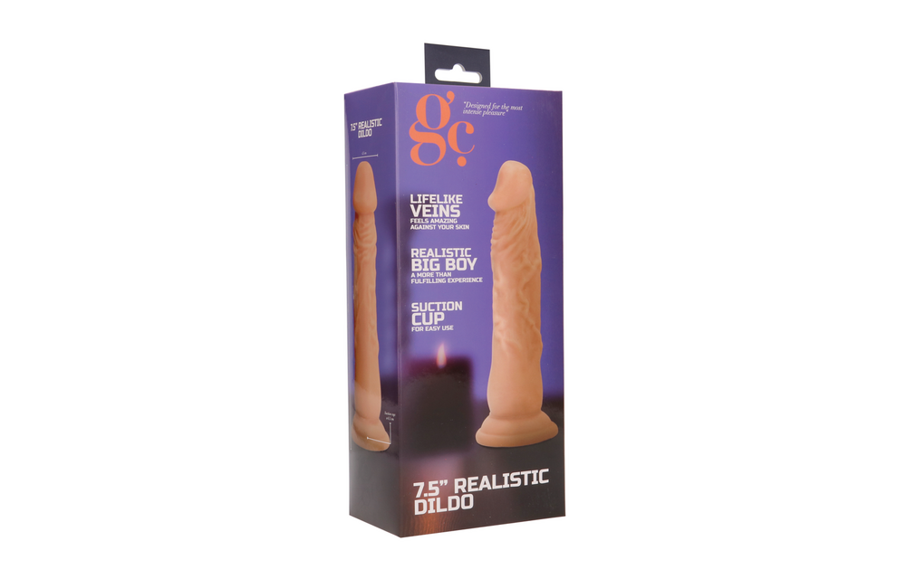 Realistic Dildo 7.5 cm - 2 cm Insertable | GC by Shots