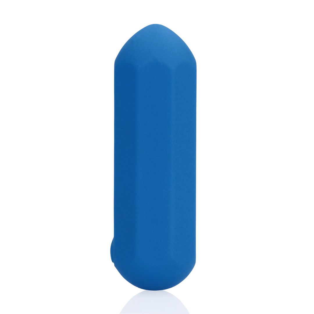 Hexagon Vorm Bullet Vibrator Blauw - Compact & Krachtig Genot
