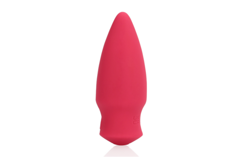 Cone-shaped Bullet Vibrator Red – Powerful & Compact
