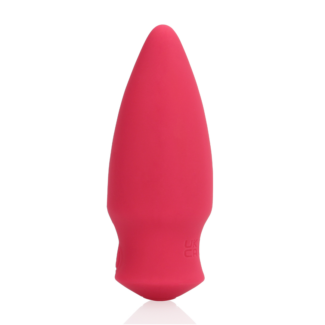 Kegelvormige Bullet Vibrator Rood – Krachtig & Compact