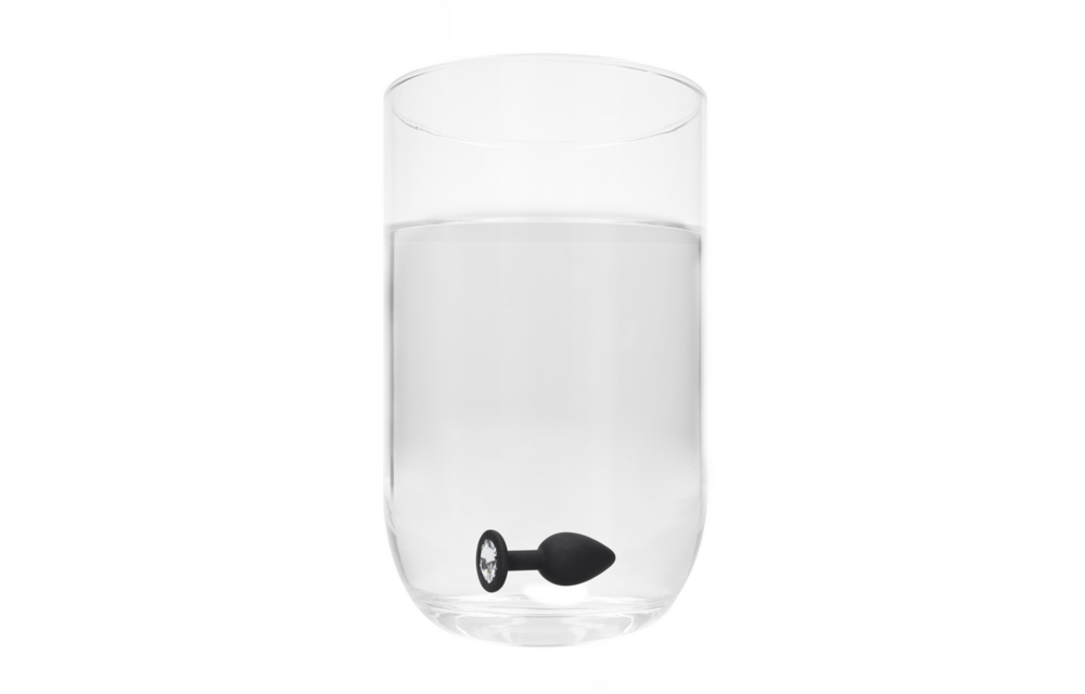 Silicone Butt Plug with Removable Jewelry