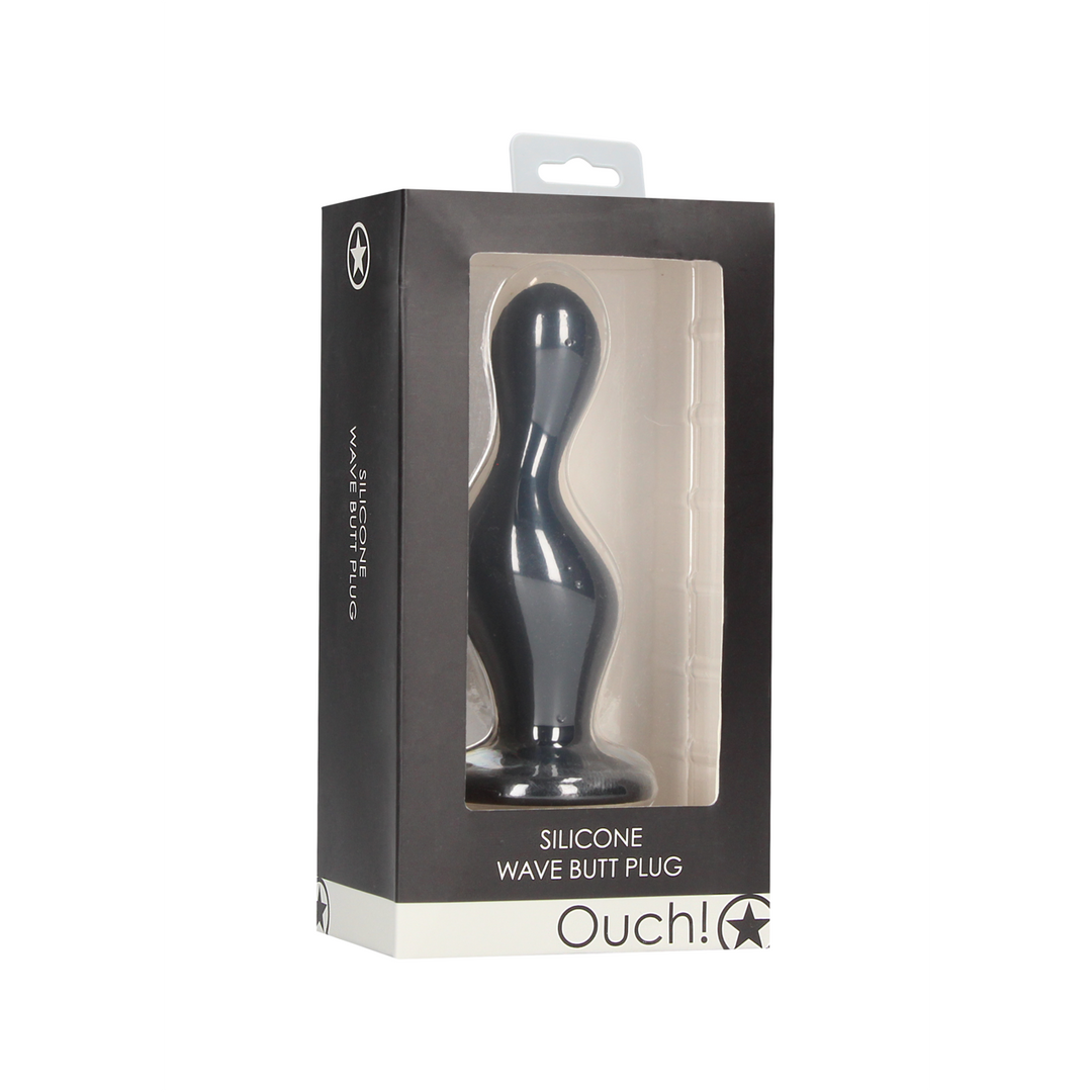 Wave Butt Plug 11,3 cm – Seidig weich & sicher Anal-Spielzeug