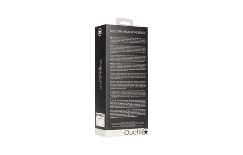 Anale Love Beads 15,3 cm – Weiches & sicheres Silikonspielzeug