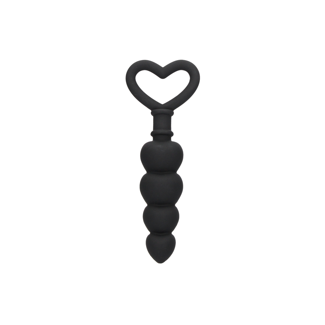 Anal Love Beads 15.3 cm – Soft & Safe Silicone Toy