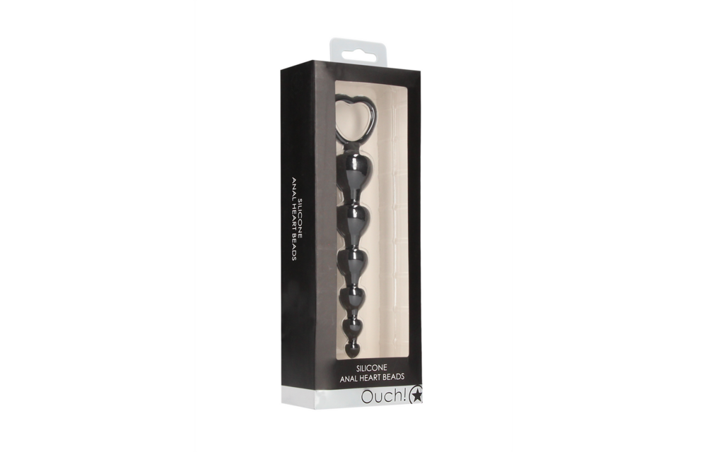 Anal Heart Beads