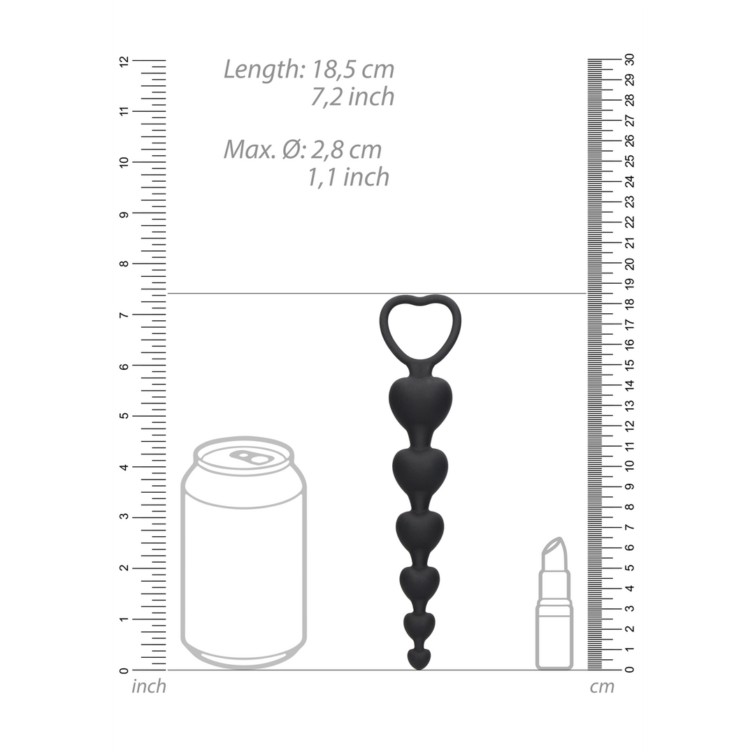 Anale Hartkralen 18,5 cm – Intens genot & zacht siliconen
