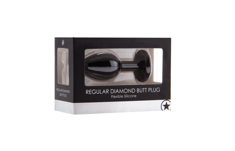 Diamant-Buttplug 7,3 cm – stilvolle sinnliche Stimulation