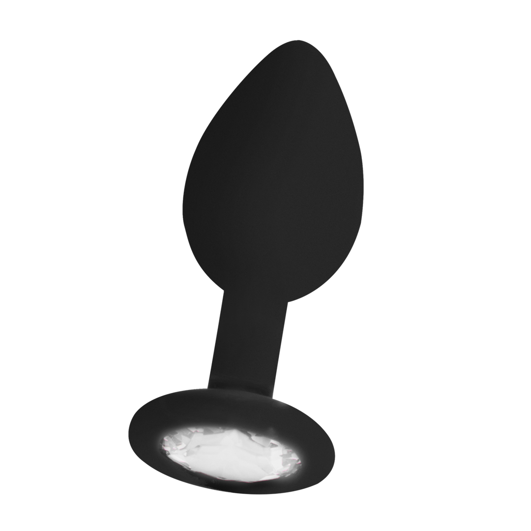 Diamant-Buttplug 7,3 cm – stilvolle sinnliche Stimulation