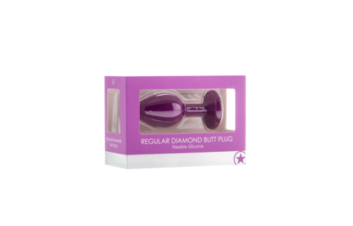 Diamanten Butt Plug - Regular