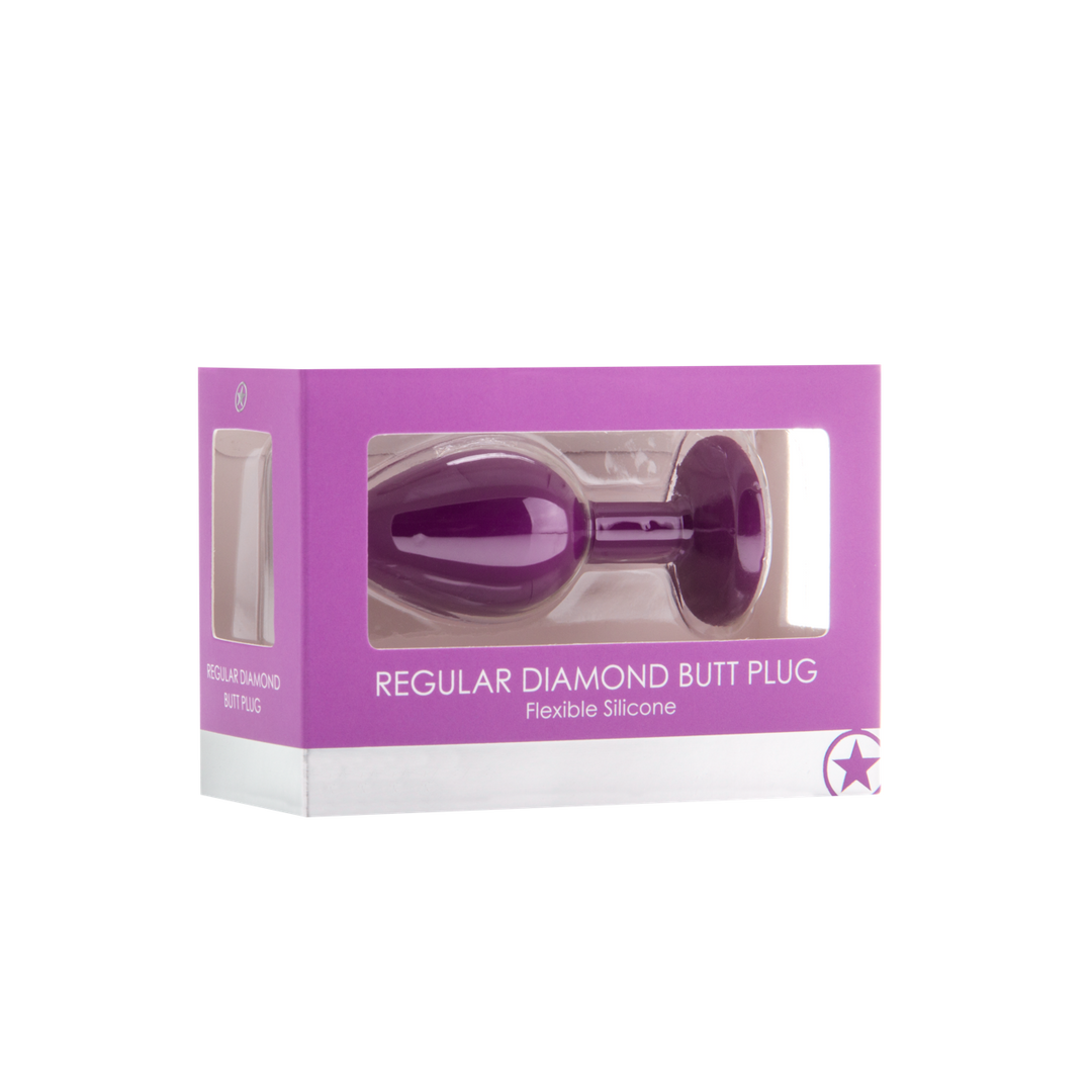 Diamond Butt Plug 7.3 cm - Stylish & Comfortable Pleasure