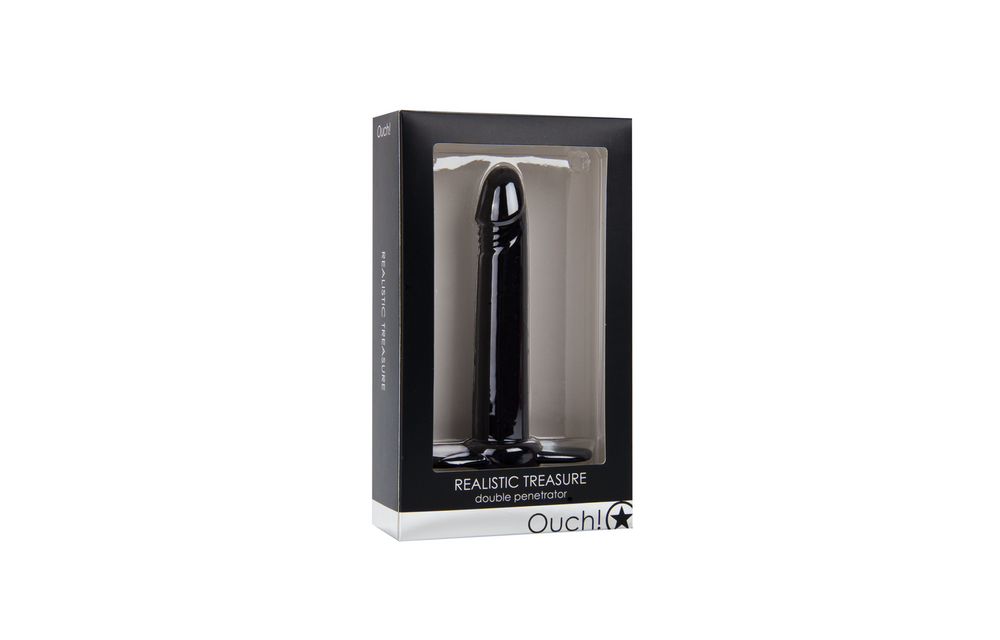 Realistic Treasure - Strap-On Sleeve - Black