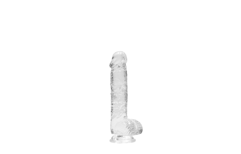 Realistic Dildo with Balls - 6 / 15 cm