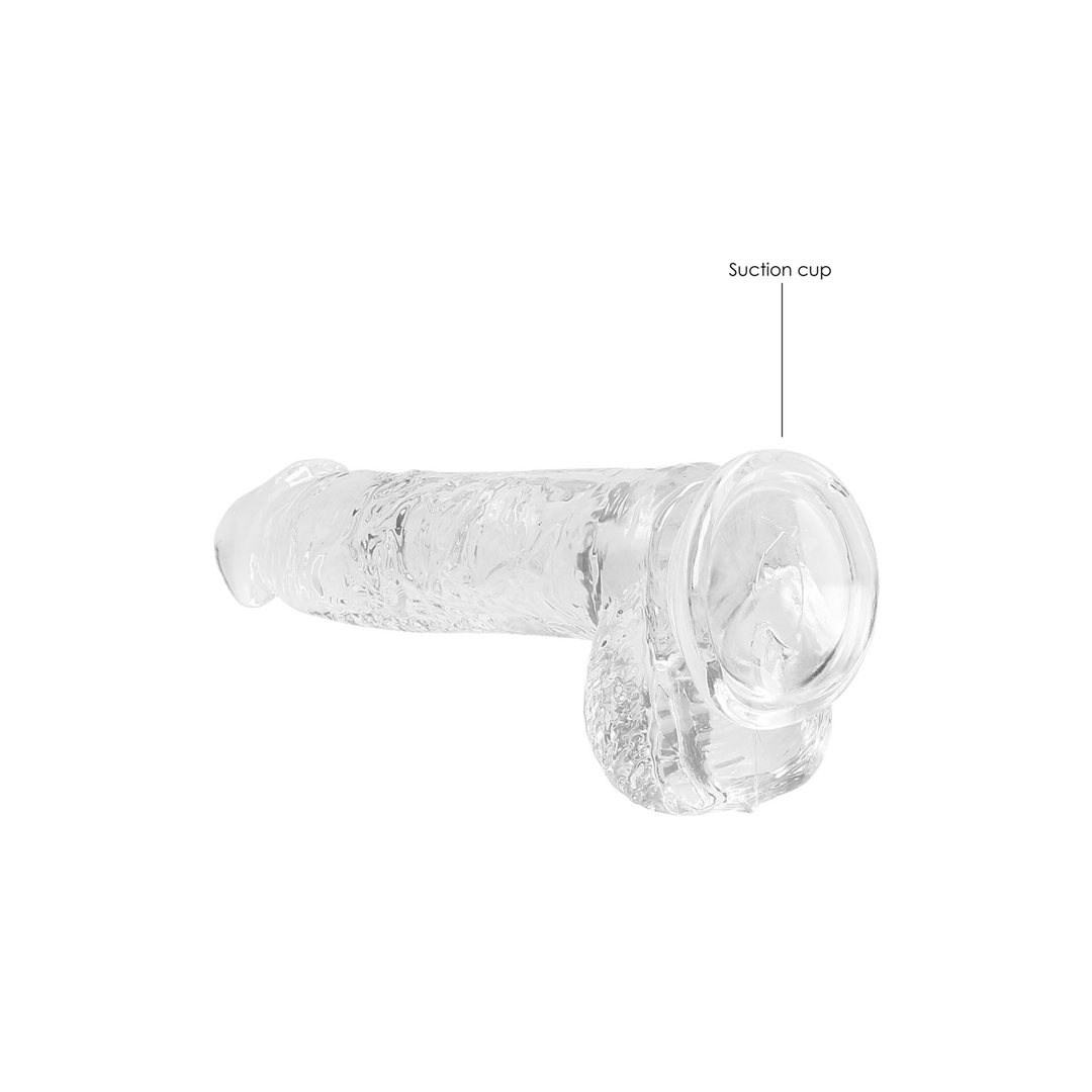 Realistische Dildo met Ballen - 6 / 15 cm