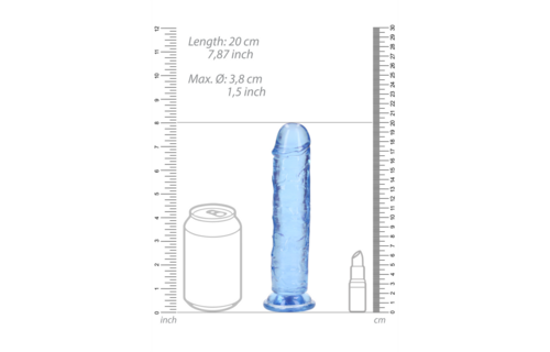 Straight Realistic Dildo Suction Cup 18x5.5 cm – RealRock