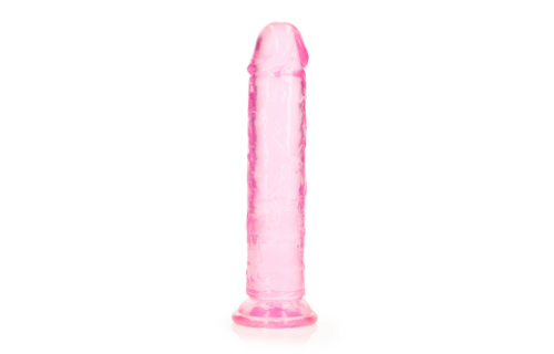 Gerader realistischer Dildo mit Saugfuß - 7'' / 18