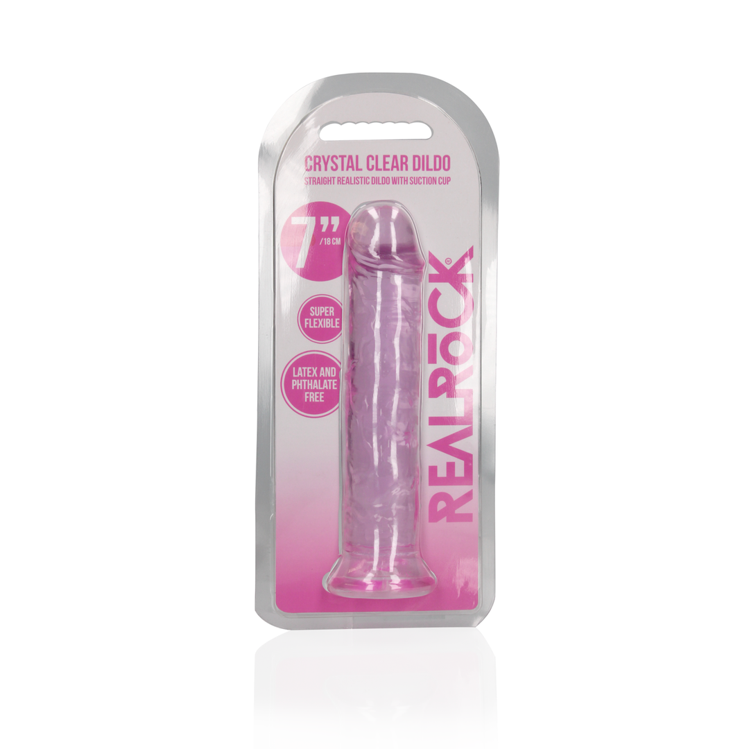 Rechtdoor Dildo Met Zuignap 18 cm - 5,5 cm Breed TPE
