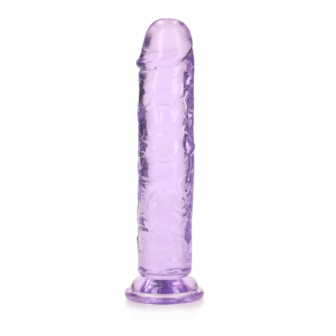Rechtdoor Realistische Dildo 5,5 cm Zuignap | Crystal Clear