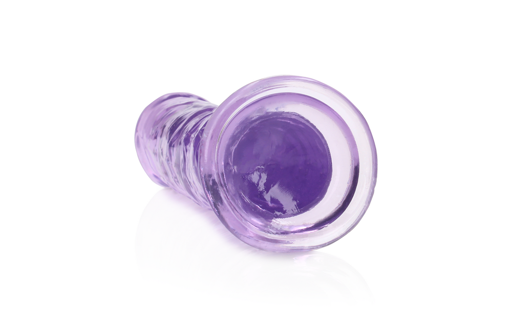 Rechtdoor Realistische Dildo 5,5 cm Zuignap | Crystal Clear