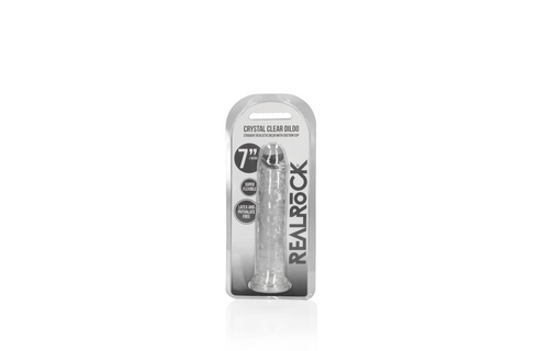 Straight Realistic Dildo with Suction Cup - 7'' / 18