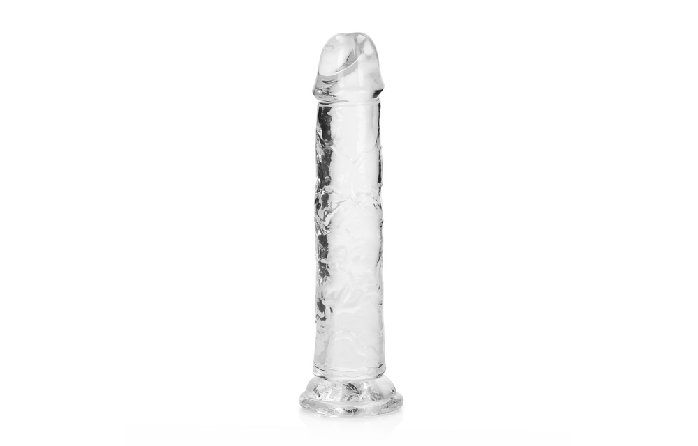 Gerader realistischer Dildo mit Saugnapf - 7'' / 18