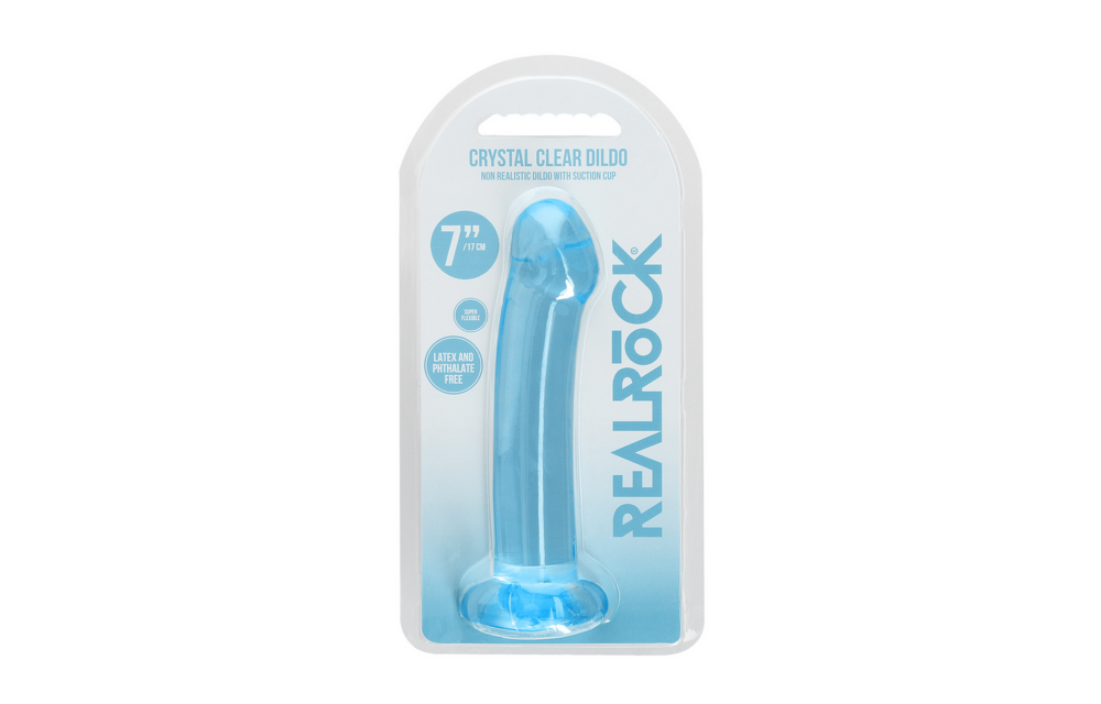 Non-Realistic Dildo with Suction Cup 17 cm - RealRock TPE
