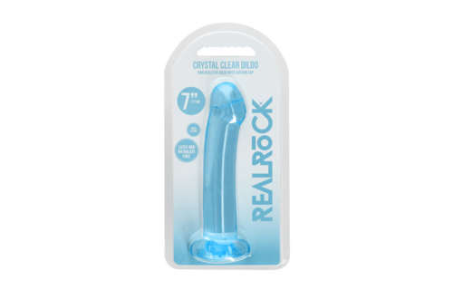 Niet-realistische Dildo met Zuignap 17 cm - RealRock TPE