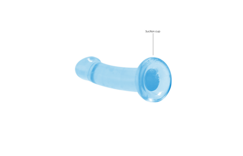 Niet-realistische Dildo met Zuignap 17 cm - RealRock TPE