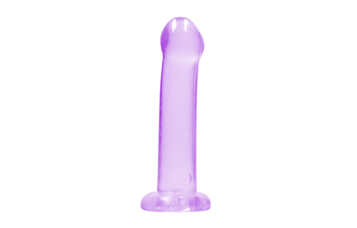 Nicht-realistischer Dildo Saugnapf 17 cm | Kristallklares Vergnügen