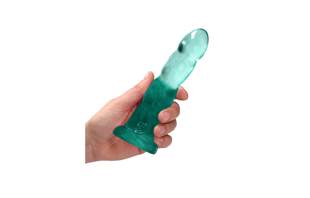 Non-Realistic Dildo with Suction Cup 18 cm | Crystal Clear Pleasure
