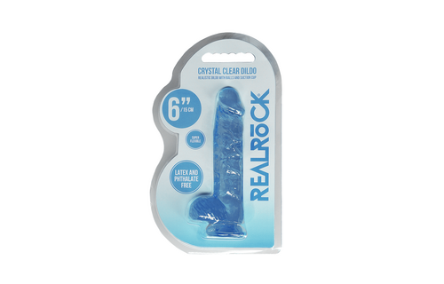 Realistische Dildo Met Ballen 17 cm - RealRock by Shots