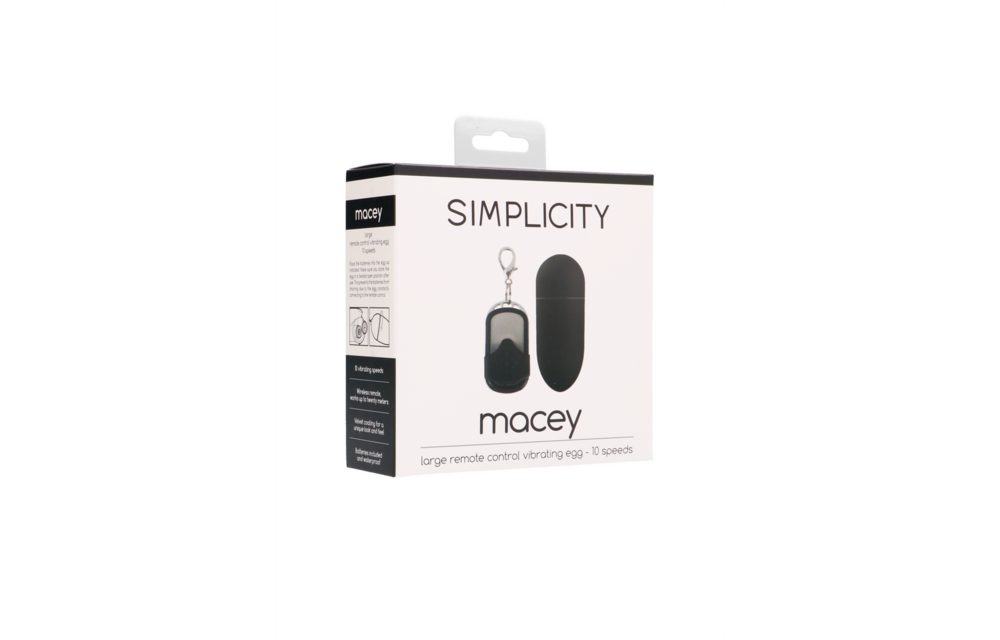 Macey Wireless Vibrating Egg – 10 Stufen & Fernbedienung