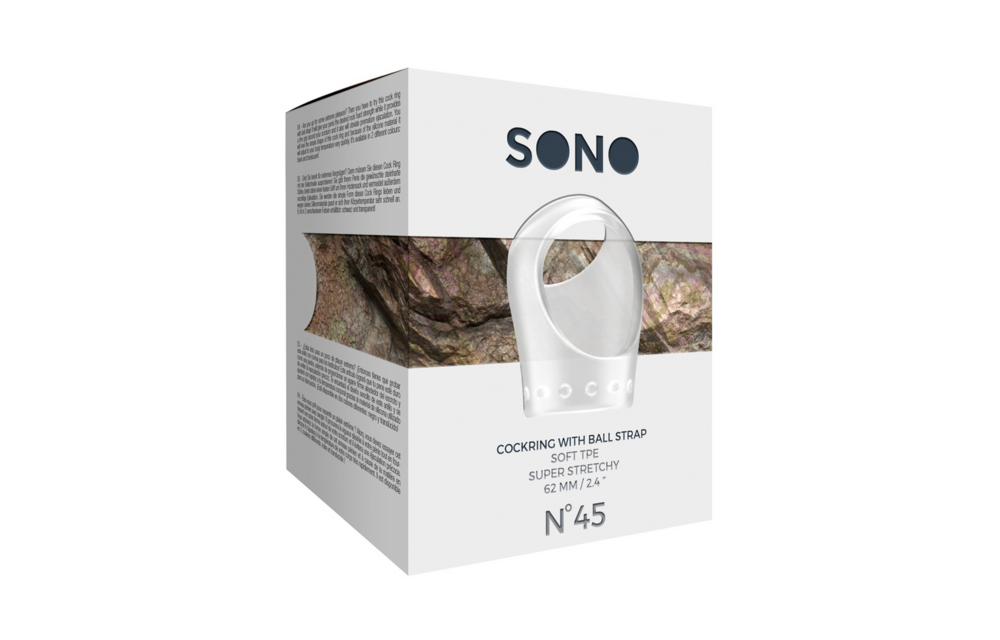 Nr. 45 - Cockring mit Ball Strap