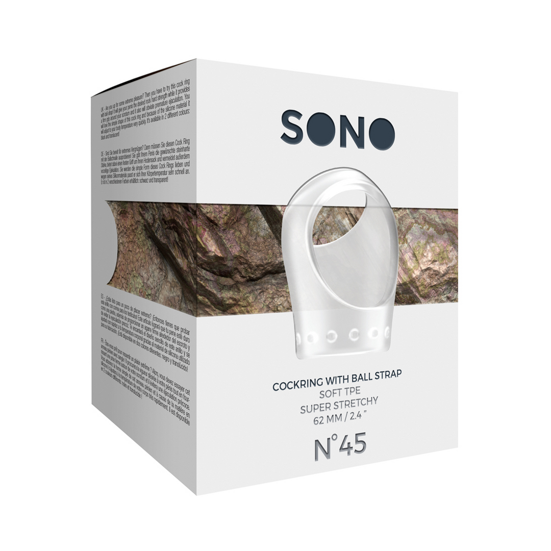 Nr. 45 - Cockring mit Ball Strap