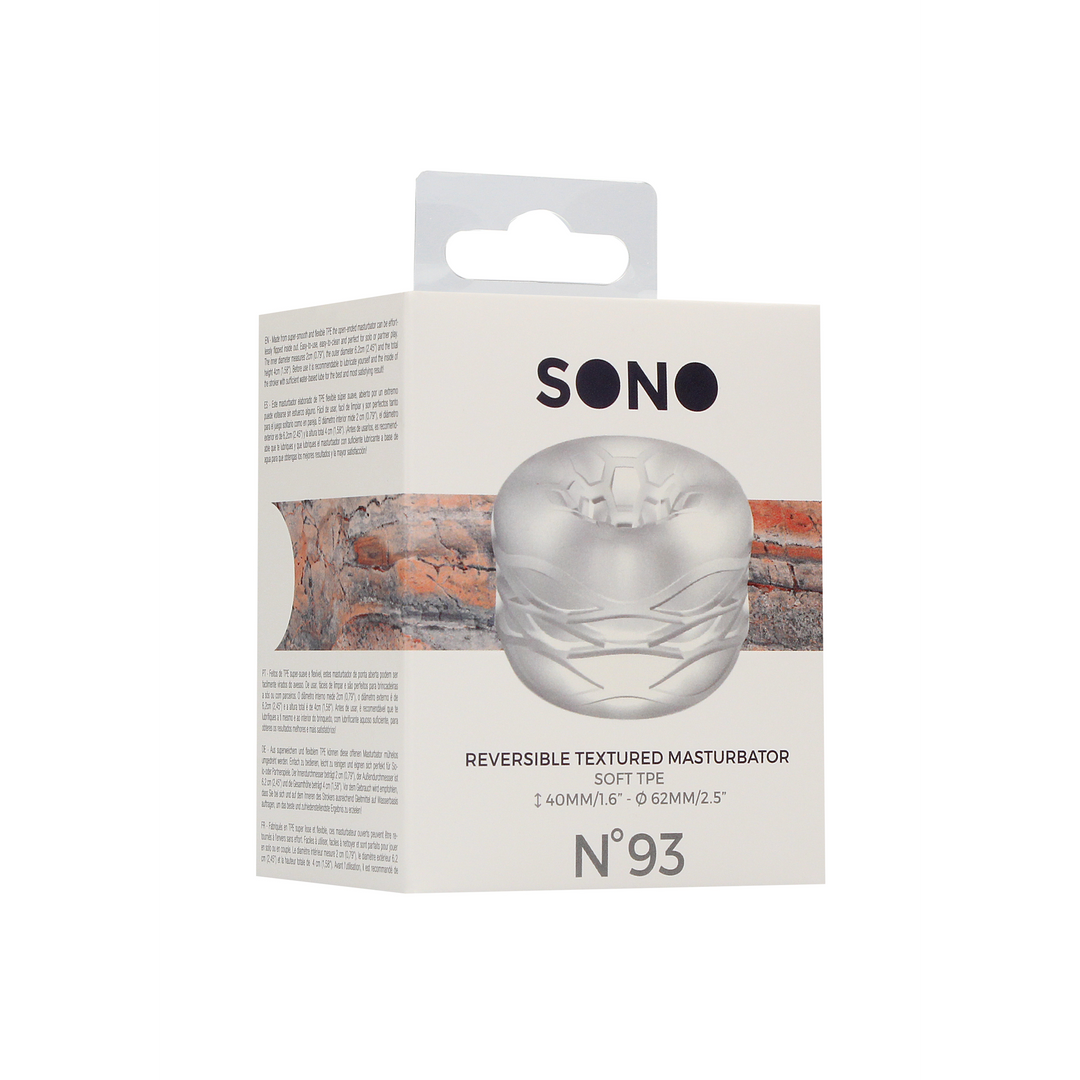 No. 93 Double-Sided Masturbator | Flexible & Easy to Clean