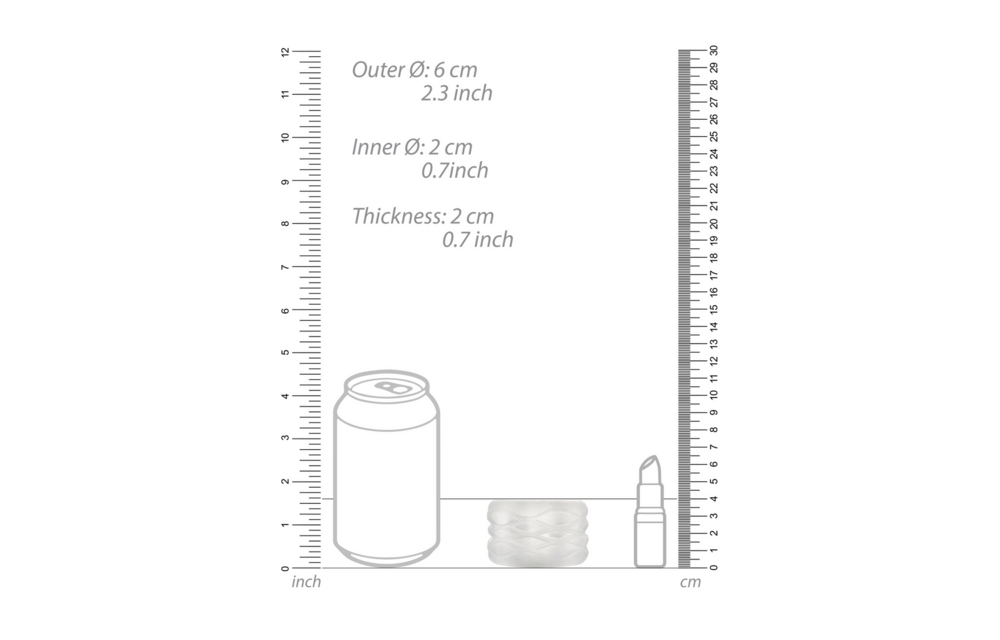 Nr. 93 Tweezijdige Masturbator | Flexibel & Gemakkelijk Schoon
