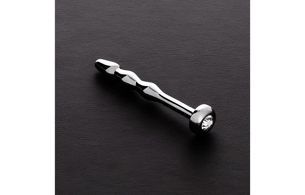 Juwelen-Rosen-Plug – Stilvoller Penisplug aus Edelstahl