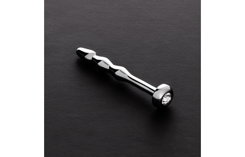 Juwelen-Rosen-Plug – Stilvoller Penisplug aus Edelstahl