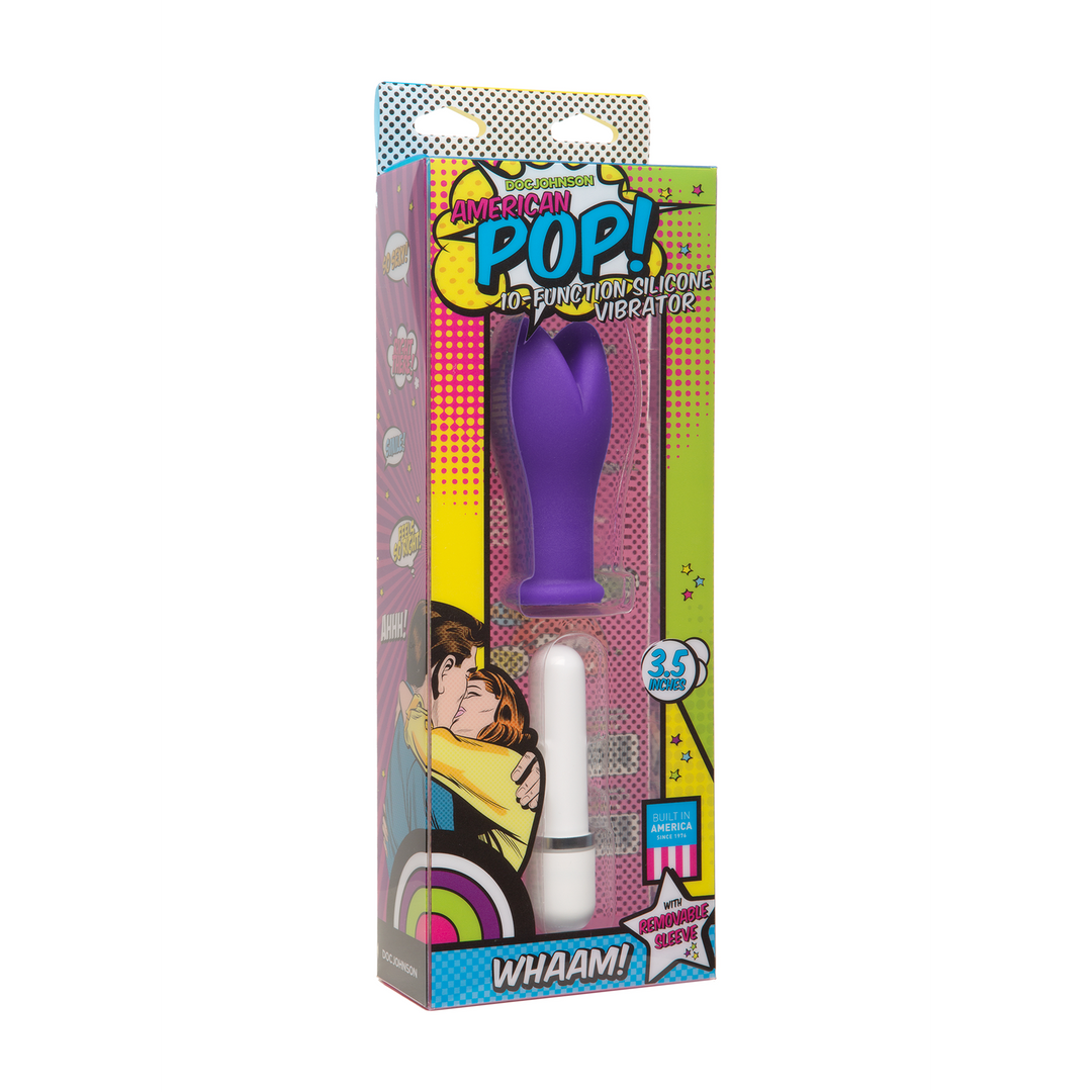 American Pop Whaam! Vibrator – 10 Functions, Premium Silicone