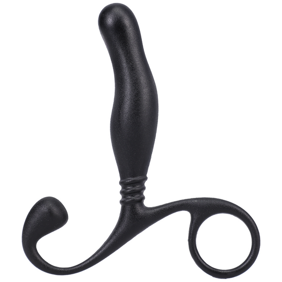 Prostate Massager Black - Compact & Precise P-spot Stimulator