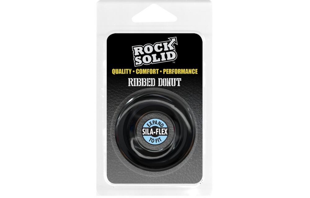 Geribbelde Donut Cockring | Extra Grip & Krachtige Erecties