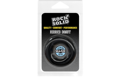 Geribbelde Donut Cockring | Extra Grip & Krachtige Erecties