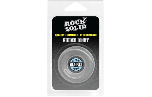 Ribbed Donut Cock Ring - Maximum Texture & Comfort