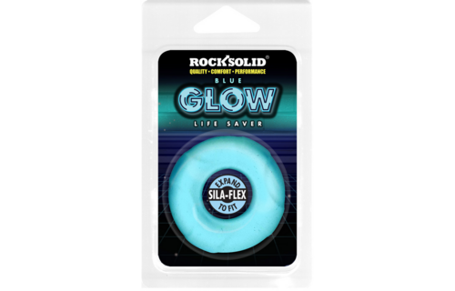 Lifesaver Cock Ring: Comfortable & Glow-in-the-Dark Silicone