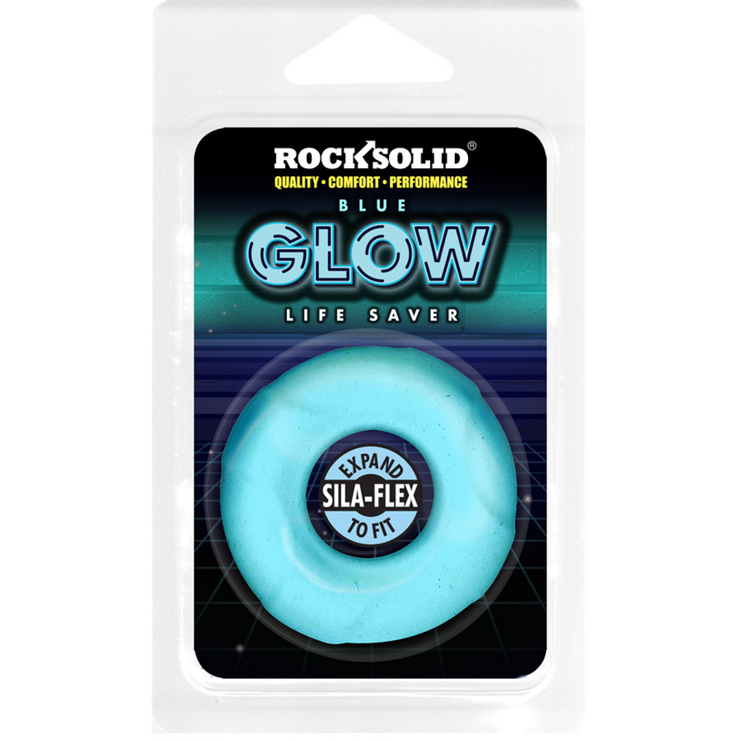 Lifesaver Cockring: Comfortabel & Glow-in-the-Dark Siliconen