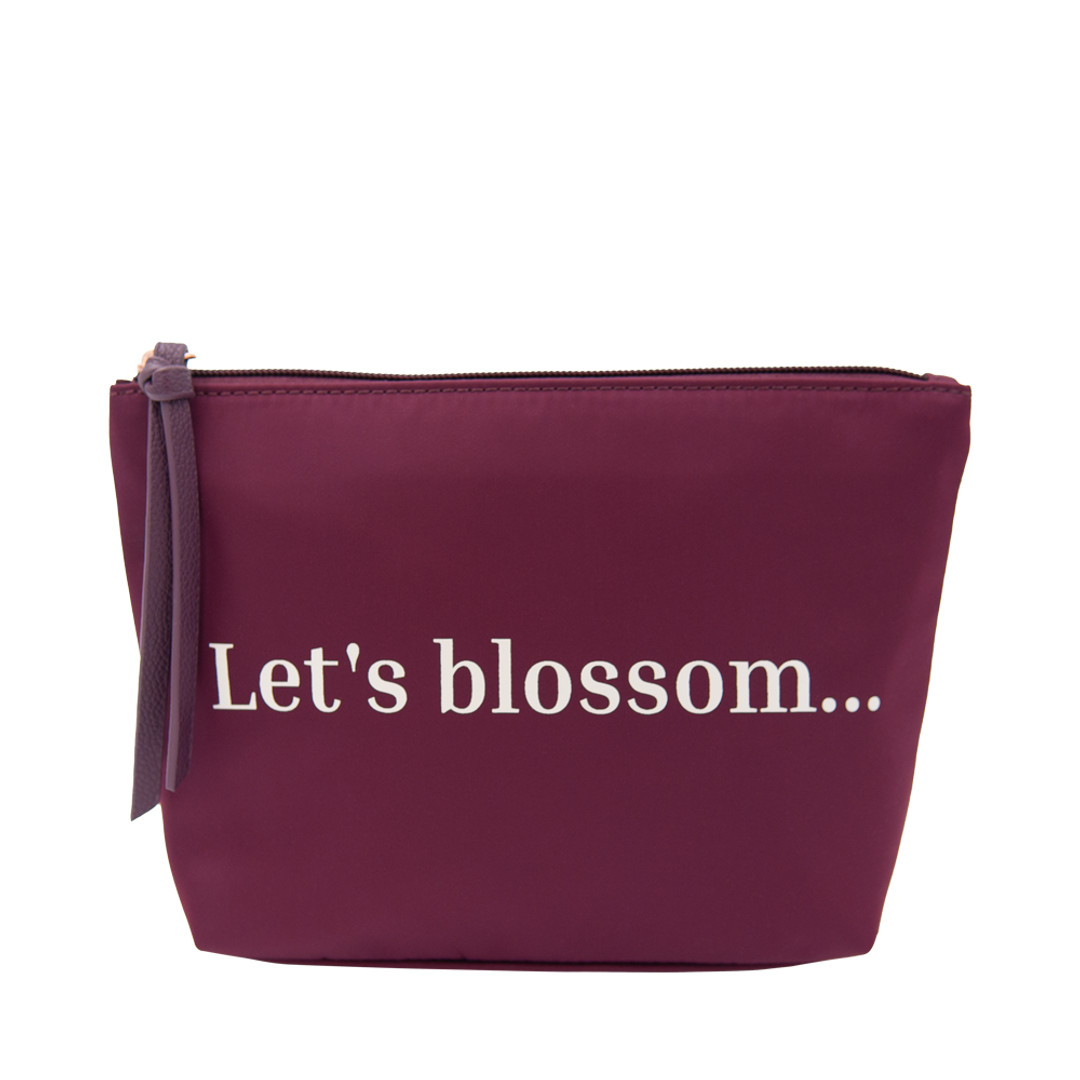 Let's Blossom Etui Lila – Stilvolle & praktische Kulturtasche
