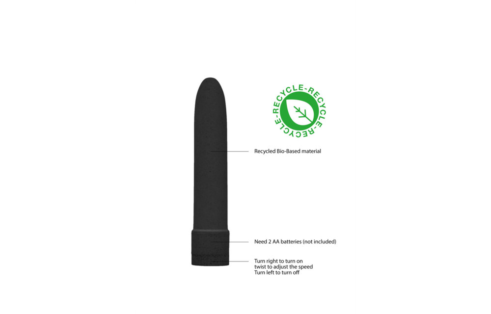 Biologisch abbaubarer Vibrator 14 cm – nachhaltig & leistungsstark