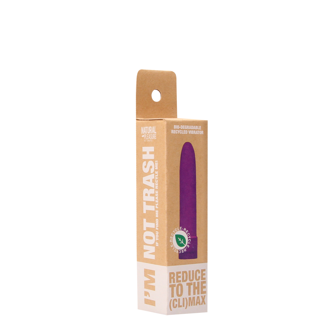 Biologisch abbaubarer Vibrator 14 cm – Natürliches Vergnügen